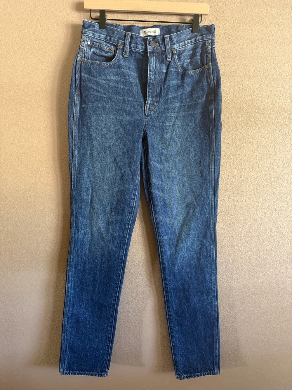 Madewell The Perfect Vintage Full Length Jeans Straight-Leg Size 27T